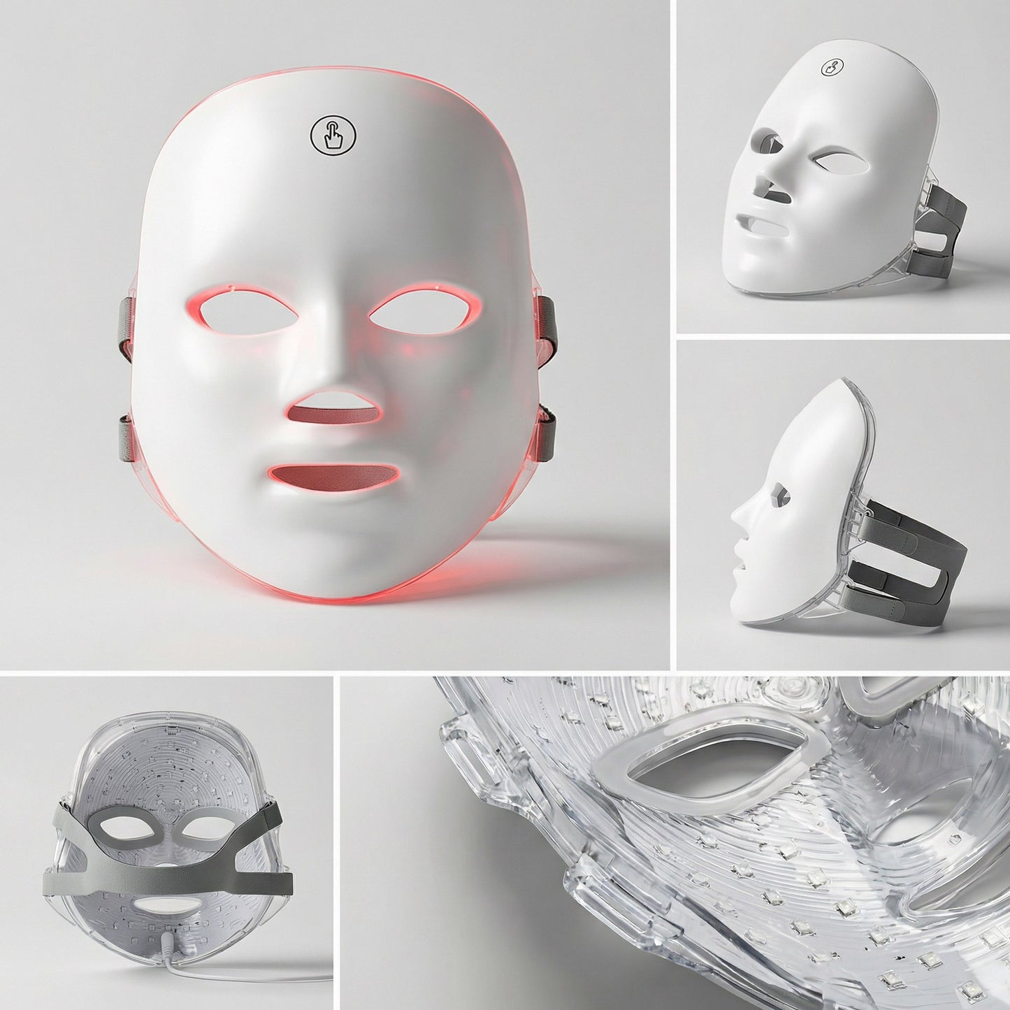 LumiPro Glow 7-mode LED Light Therapy Face Mask